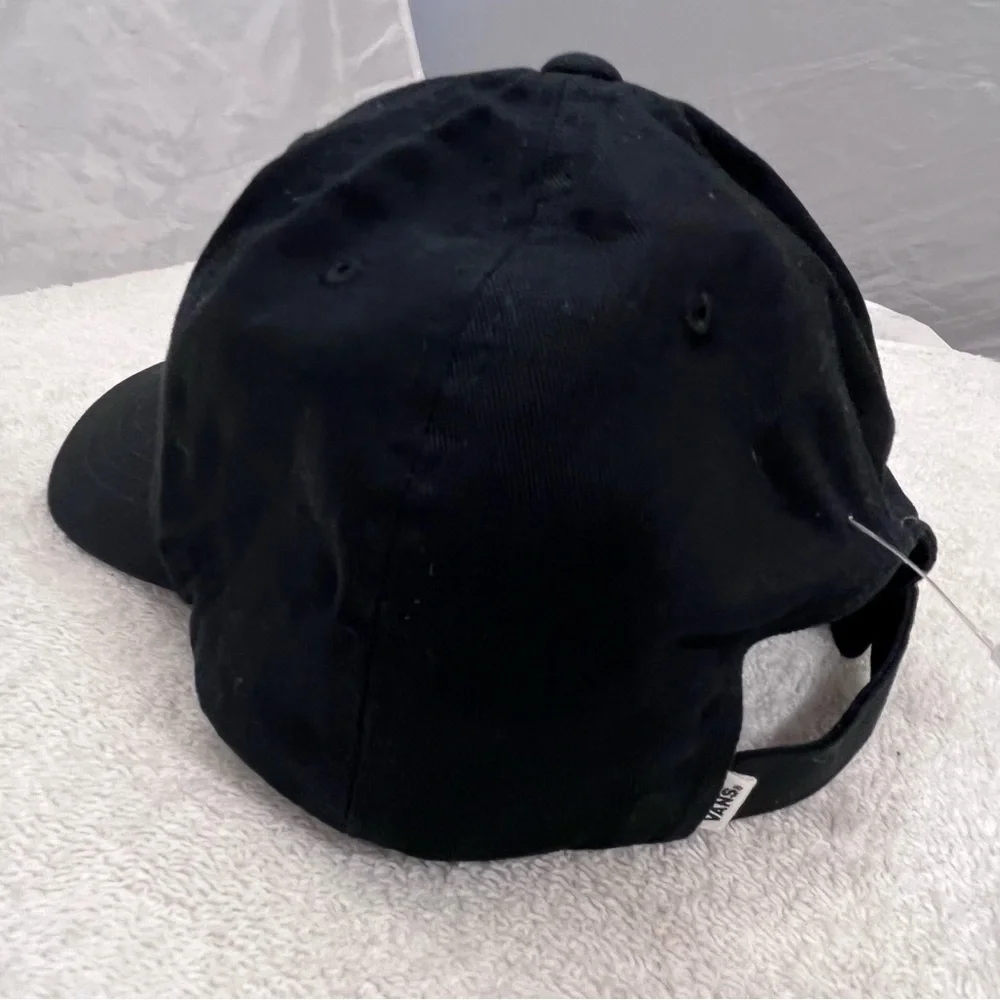 Vans U.S. Open of Surfing Adjustable Black Cotton Ball Cap by VANS Off the Wall